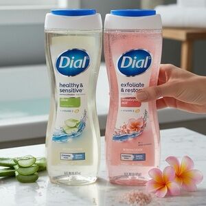 Item #19: Dial Body Wash 16 fl oz (2 Pack ~ Aloe and Himalayan Salt)